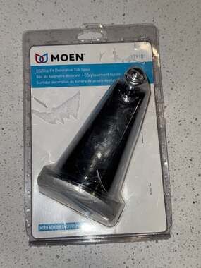 Moen 179101 CC/Slip Fit Decorative Diverter Tub Spout in Chrome